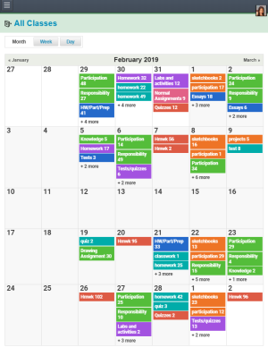 Managing Your Events and Assignments Using the Calendar (Aspen Mobile)